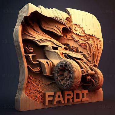 3D модель Гра F1 2012 (STL)